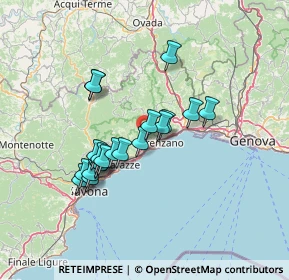 Mappa Via dei Corbezzoli, 16016 Cogoleto GE, Italia (11.784)