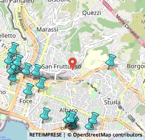 Mappa Via Giovanni Torti, 16100 Genova GE, Italia (1.554)