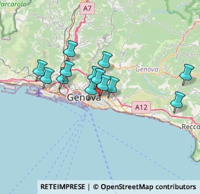 Mappa Via Giovanni Torti, 16100 Genova GE, Italia (5.77308)