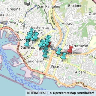 Mappa Via Varese, 16122 Genova GE, Italia (0.5795)