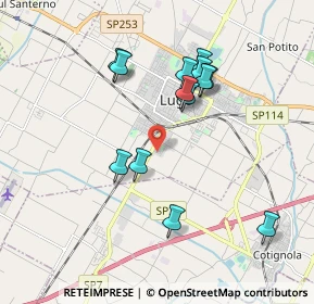 Mappa Via G. Vittorio, 48022 Lugo RA, Italia (1.79846)