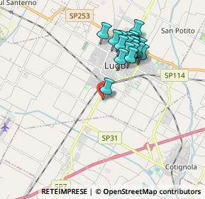 Mappa Via G. Vittorio, 48022 Lugo RA, Italia (1.745)