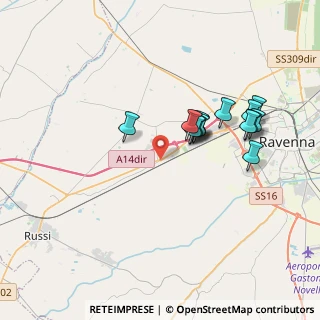 Mappa Via Gianbattista Tiepolo, 48121 Ravenna RA, Italia (3.34786)