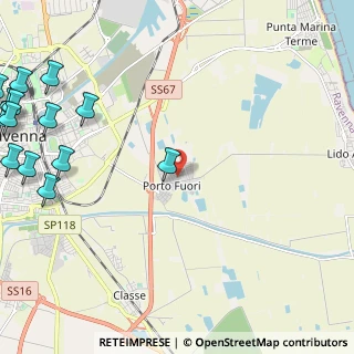 Mappa 48121 Porto Fuori RA, Italia (3.68571)
