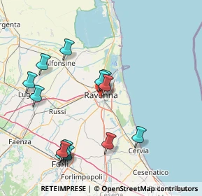 Mappa Via Colombo Lolli, 48121 Ravenna RA, Italia (17.39286)