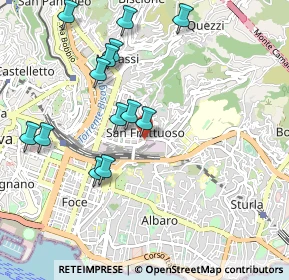 Mappa Genova, 16100 Genova GE, Italia (1.04385)