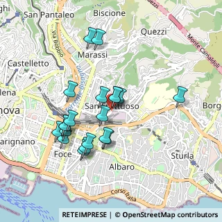Mappa Via Giovanni Torti, 16146 Genova GE, Italia (0.8545)