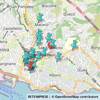 Mappa Via Giovanni Torti, 16146 Genova GE, Italia (0.909)