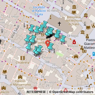 Mappa Piazza r, 16123 Genova GE, Italia (0.0369)