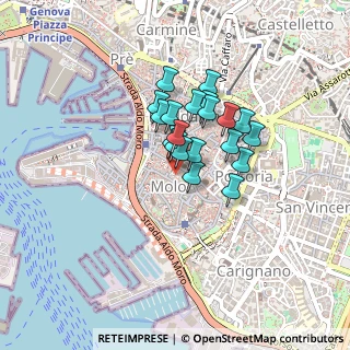 Mappa Piazza r, 16123 Genova GE, Italia (0.29)