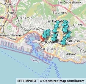 Mappa Piazza r, 16123 Genova GE, Italia (1.38529)