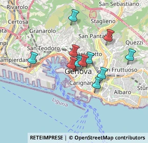 Mappa Piazza r, 16123 Genova GE, Italia (1.35727)