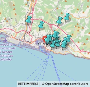 Mappa Piazza r, 16123 Genova GE, Italia (2.46563)