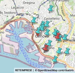 Mappa Piazza r, 16123 Genova GE, Italia (0.8955)