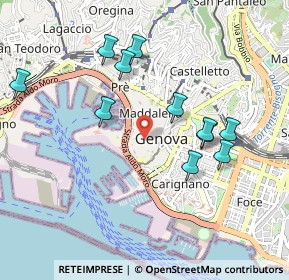 Mappa Piazza r, 16123 Genova GE, Italia (0.96)