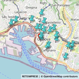 Mappa Piazza r, 16123 Genova GE, Italia (0.9795)