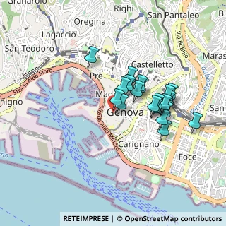Mappa Piazza r, 16123 Genova GE, Italia (0.7355)