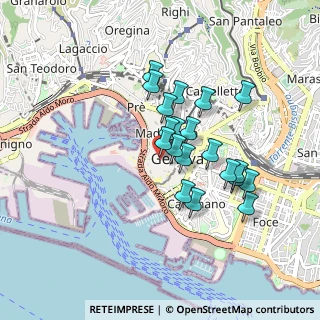 Mappa Piazza r, 16123 Genova GE, Italia (0.7175)