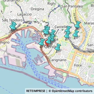 Mappa Piazza r, 16123 Genova GE, Italia (0.74875)