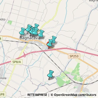 Mappa Via Caduti del Lavoro, 48012 Bagnacavallo RA, Italia (1.8075)