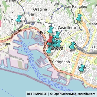 Mappa Piazza Sauli, 16123 Genova GE, Italia (0.69714)
