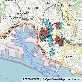 Mappa Piazza Sauli, 16123 Genova GE, Italia (0.6305)