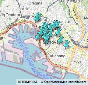 Mappa Piazza Sauli, 16123 Genova GE, Italia (0.494)