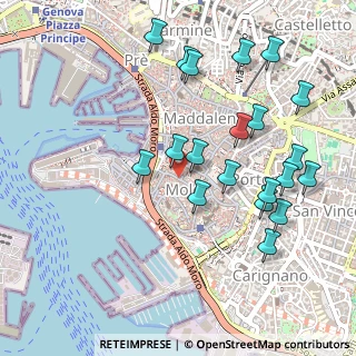 Mappa Piazza Sauli, 16123 Genova GE, Italia (0.5425)