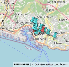 Mappa Via dei Giustiniani, 16123 Genova GE, Italia (0.80429)