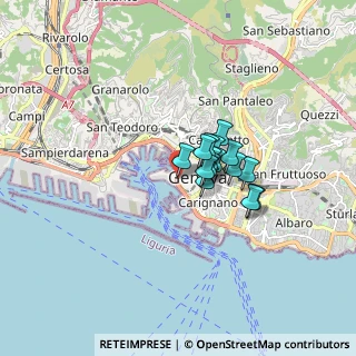 Mappa Via della Mercanzia, 16128 Genova GE, Italia (0.962)