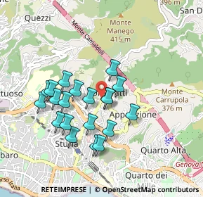 Mappa Via Posalunga, 16132 Genova GE, Italia (0.8045)