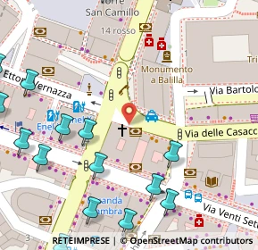 Mappa Via Sofia Lomellini, 16121 Genova GE, Italia (0.1115)