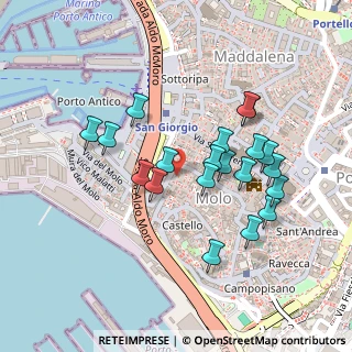 Mappa Via San Giorgio, 16121 Genova GE (0.213)