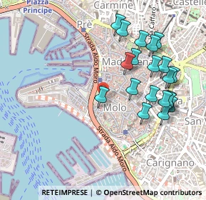 Mappa Via San Giorgio, 16123 Genova GE (0.512)