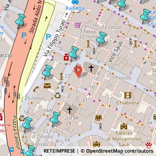 Mappa Piazza Stella, 16123 Genova GE, Italia (0.1385)