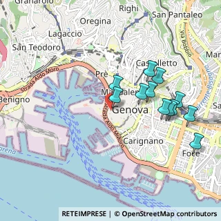 Mappa Vico dei Luxoro, 16123 Genova GE, Italia (0.95667)