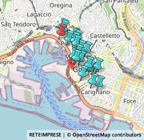 Mappa Via San Giorgio, 16123 Genova GE (0.565)