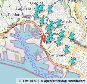 Mappa Vico dei Luxoro, 16123 Genova GE, Italia (0.89533)