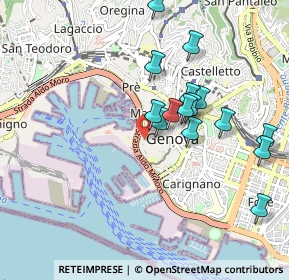 Mappa Via San Giorgio, 16123 Genova GE (0.90133)