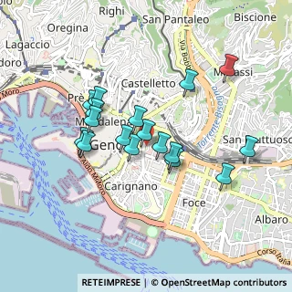 Mappa Via Ugo Foscolo, 16121 Genova GE, Italia (0.78353)