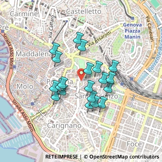 Mappa Corso Andrea Podesta', 16121 Genova GE, Italia (0.3685)