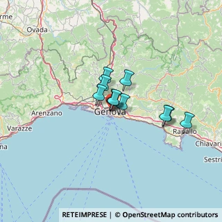 Mappa Via delle Casaccie, 16121 Genova GE, Italia (7.87364)