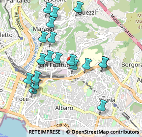 Mappa Via Donghi, 16100 Genova GE, Italia (0.9895)