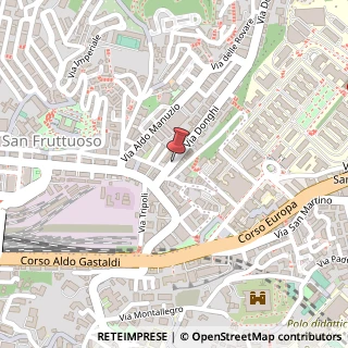 Mappa Via Donghi, 35 cancello, 16132 Genova, Genova (Liguria)