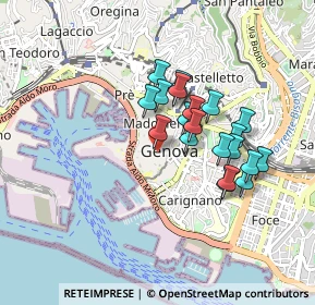 Mappa Via San Lorenzo, 16123 Genova GE, Italia (0.7245)
