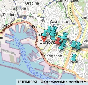 Mappa Via San Lorenzo, 16123 Genova GE, Italia (0.77)