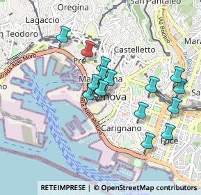 Mappa Via di Canneto Il Lungo, 16123 Genova GE, Italia (0.78938)
