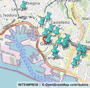 Mappa Via San Lorenzo, 16123 Genova GE, Italia (0.9185)