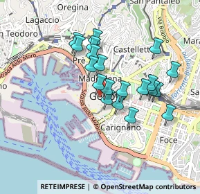 Mappa Via San Lorenzo, 16123 Genova GE, Italia (0.756)