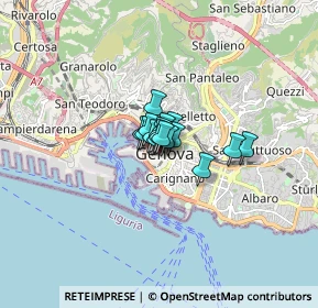 Mappa Via di Canneto Il Lungo, 16123 Genova GE, Italia (0.54438)